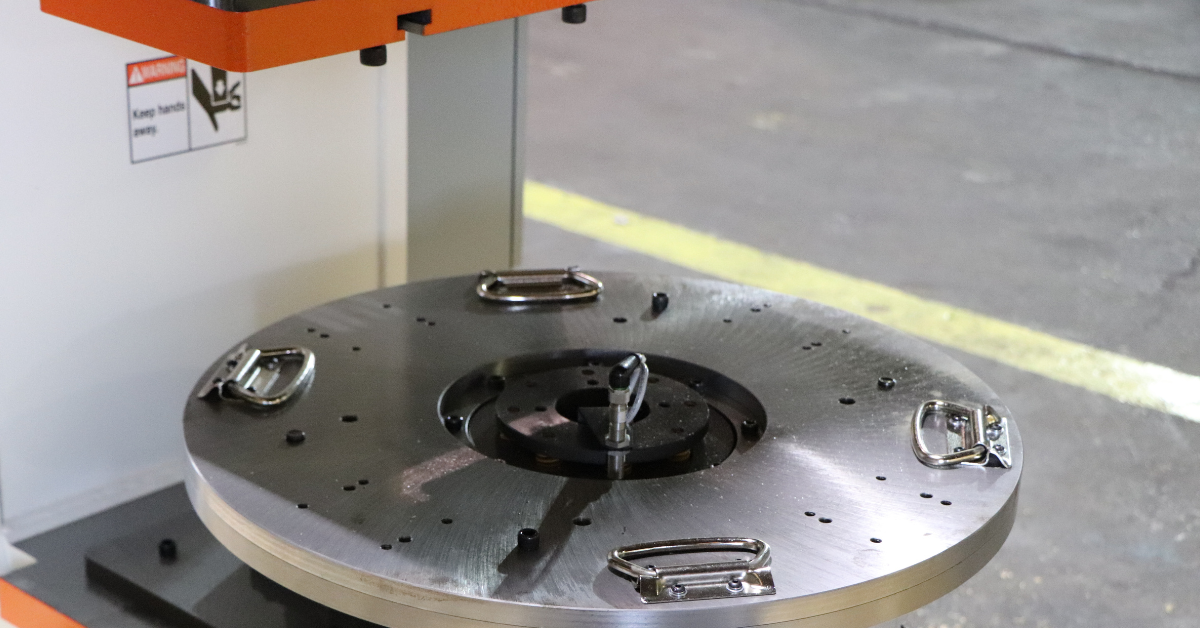 Close up of Multipress Hydraulic Press